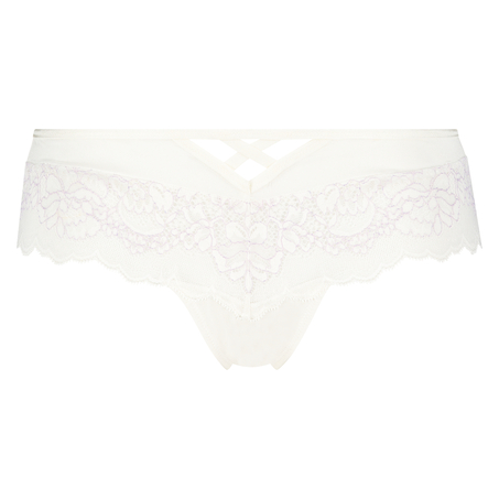 Camile thong boxers, White
