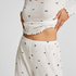 Pointelle Pyjama Set, White