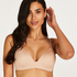 Mona Padded Non-wired Bra, Beige