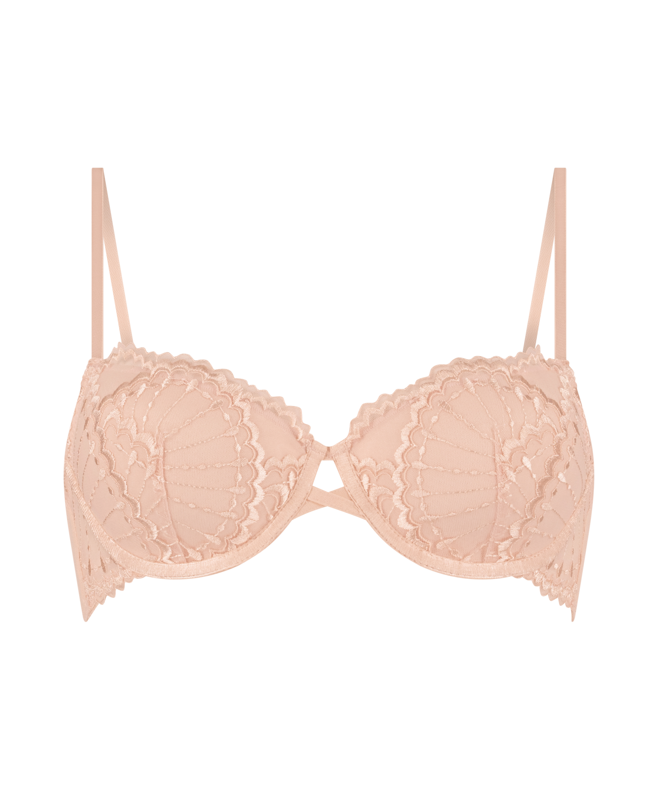 Jade Padded Underwired Bra, Pink, main