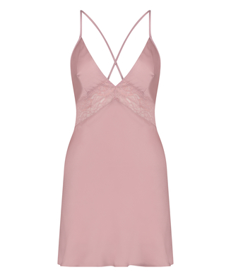 Nina Slip Dress, Pink