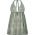 Magdalena Slip Dress, Green