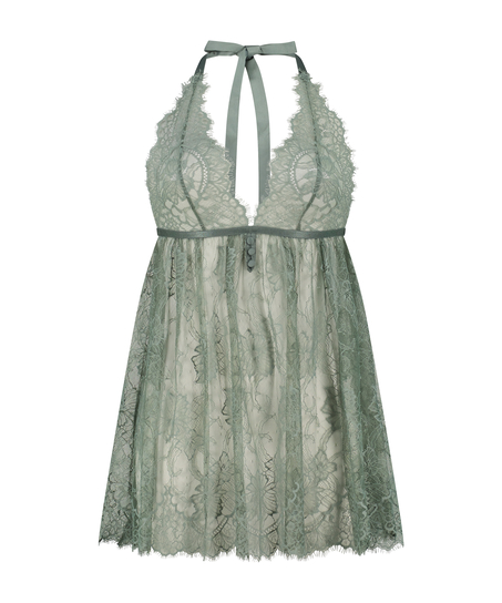 Magdalena Slip Dress, Green
