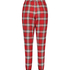 Tall Twill Check pyjama pants, Red