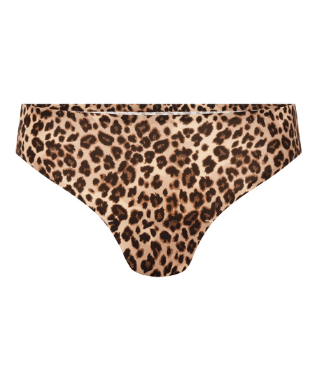 Invisible thong basic, Brown