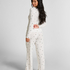 Pointelle Pyjama Pants, White