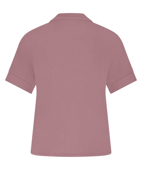 Essential Jersey Short-Sleeved Jacket, Pink