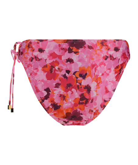 Floral Rio Bikini Bottoms, Pink