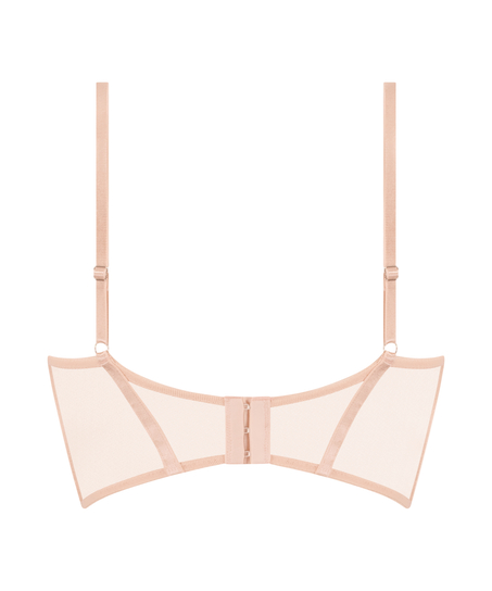 Jade Non-Padded Underwired Longline Bra, Pink