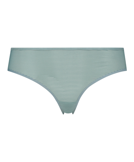 Invisible Brazilian Stripe mesh, Grey