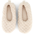 Fluffy Ballerina Slippers, Beige