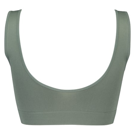 Seamless bralette, Green