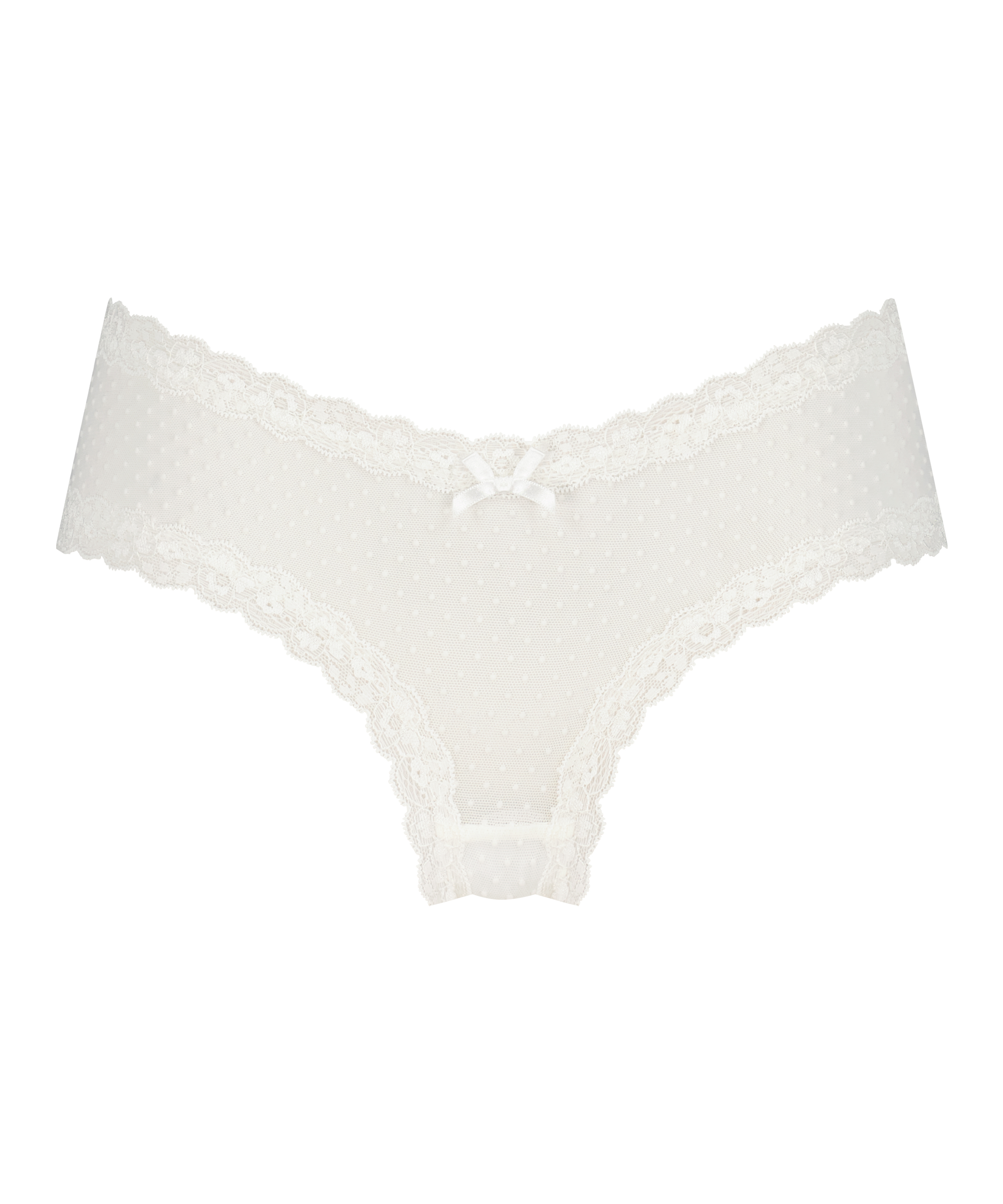V-shape Mesh Brazilian, White, main