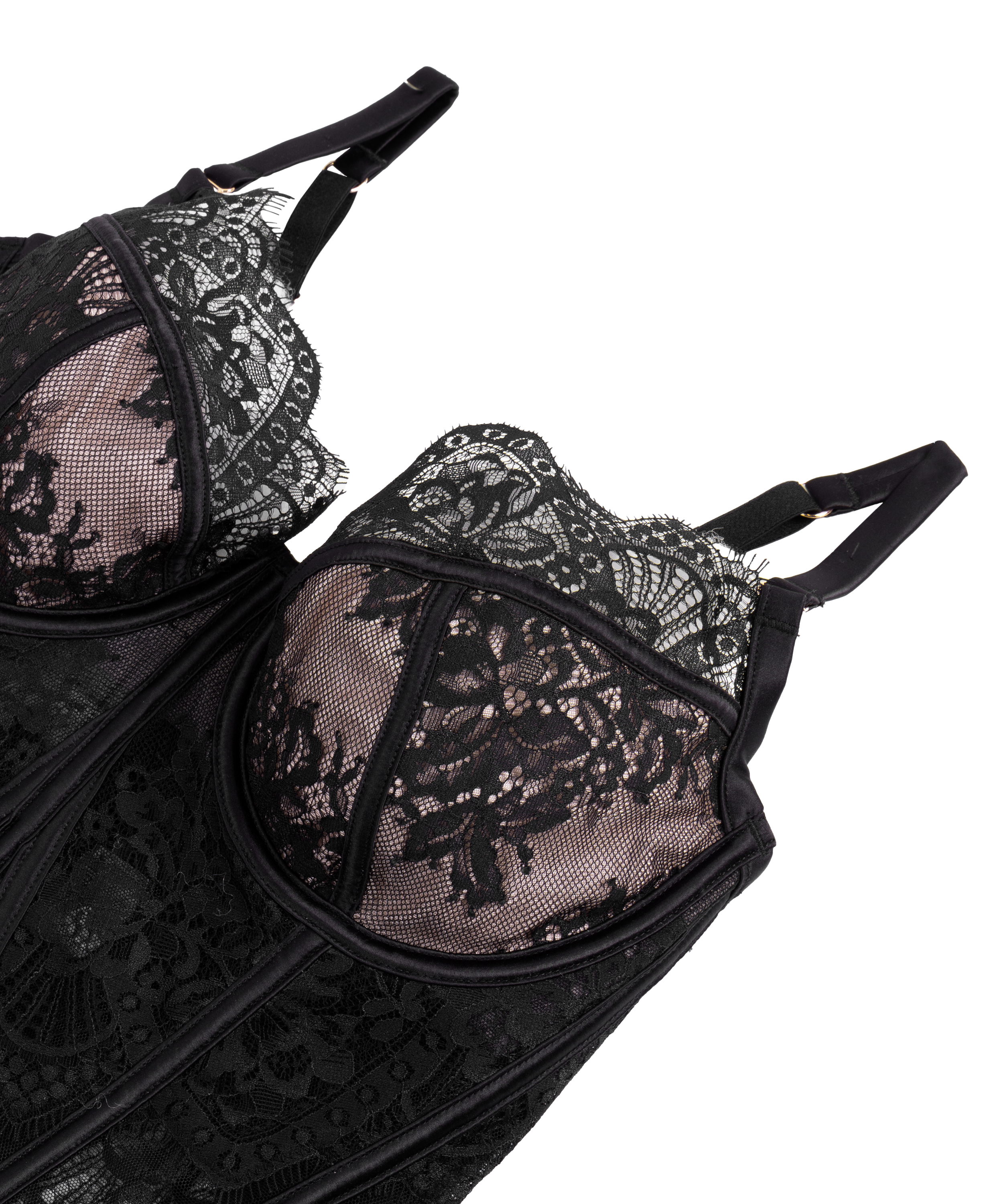 Zoe Bustier, Black, main