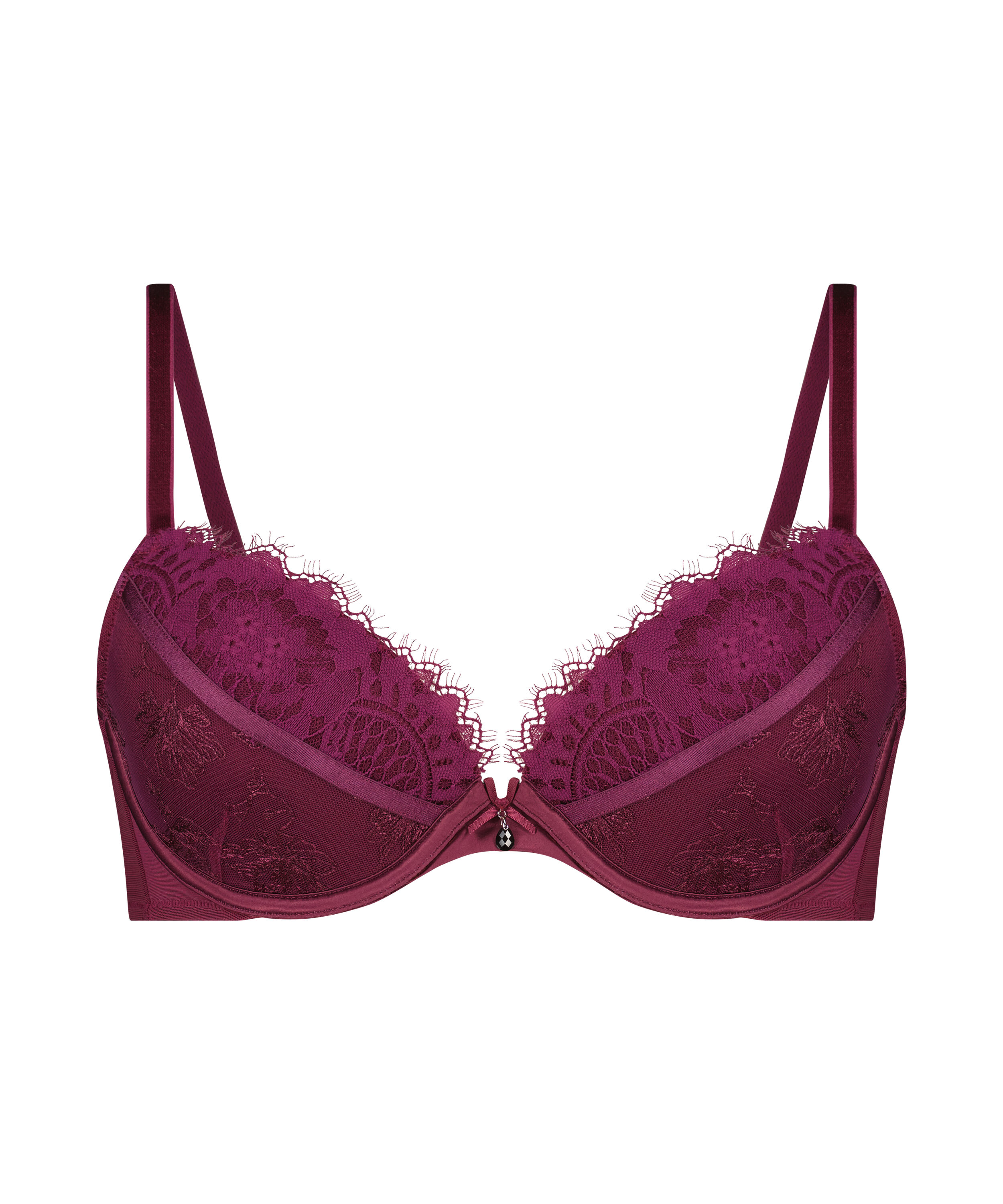 Sia Padded Underwired Bra, Purple