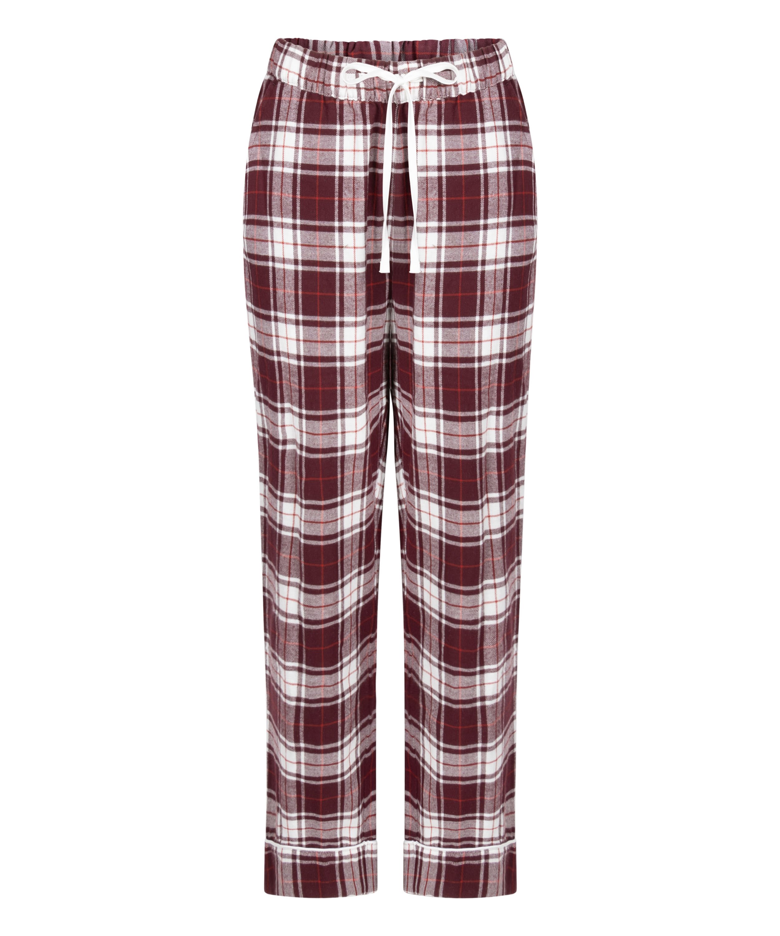 Flannel Pyjama Pants, Purple