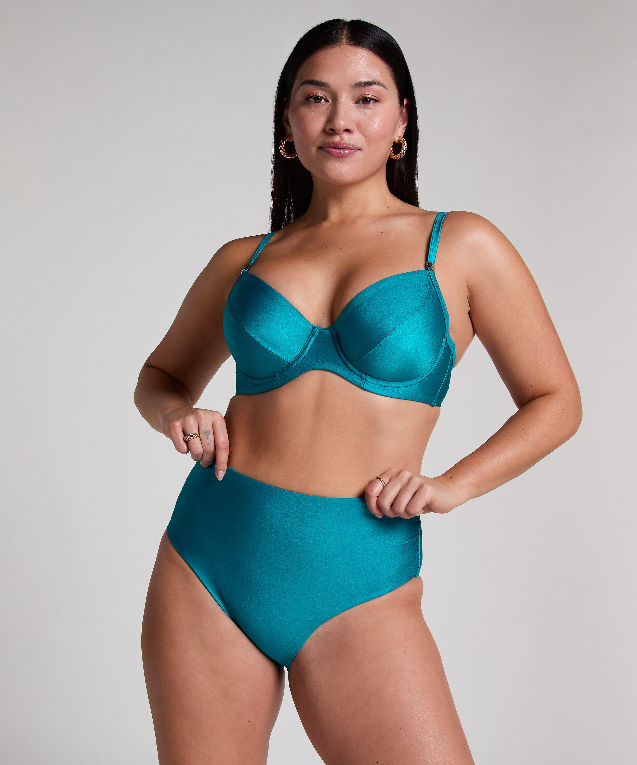 Aqua Non-Padded Underwired Bikini Top
