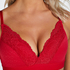 Sophie Padded Non-wired Bra, Red
