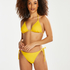 Napa Brazilian tanga bikini bottoms, Yellow