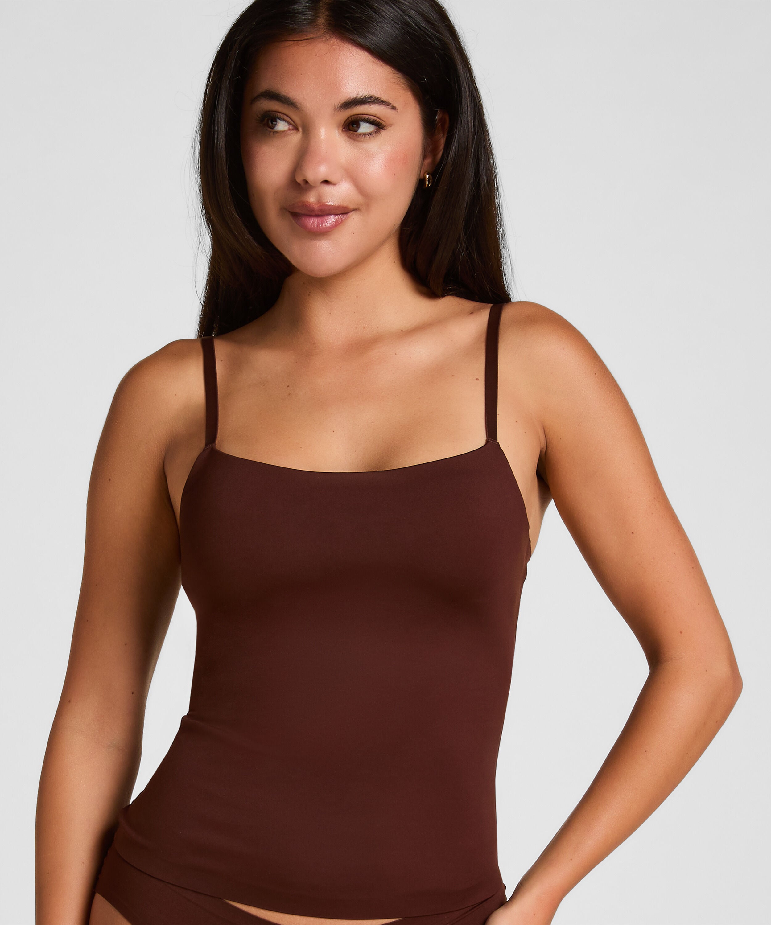 Super Comfort Top, Brown Super Comfort Top, Brown