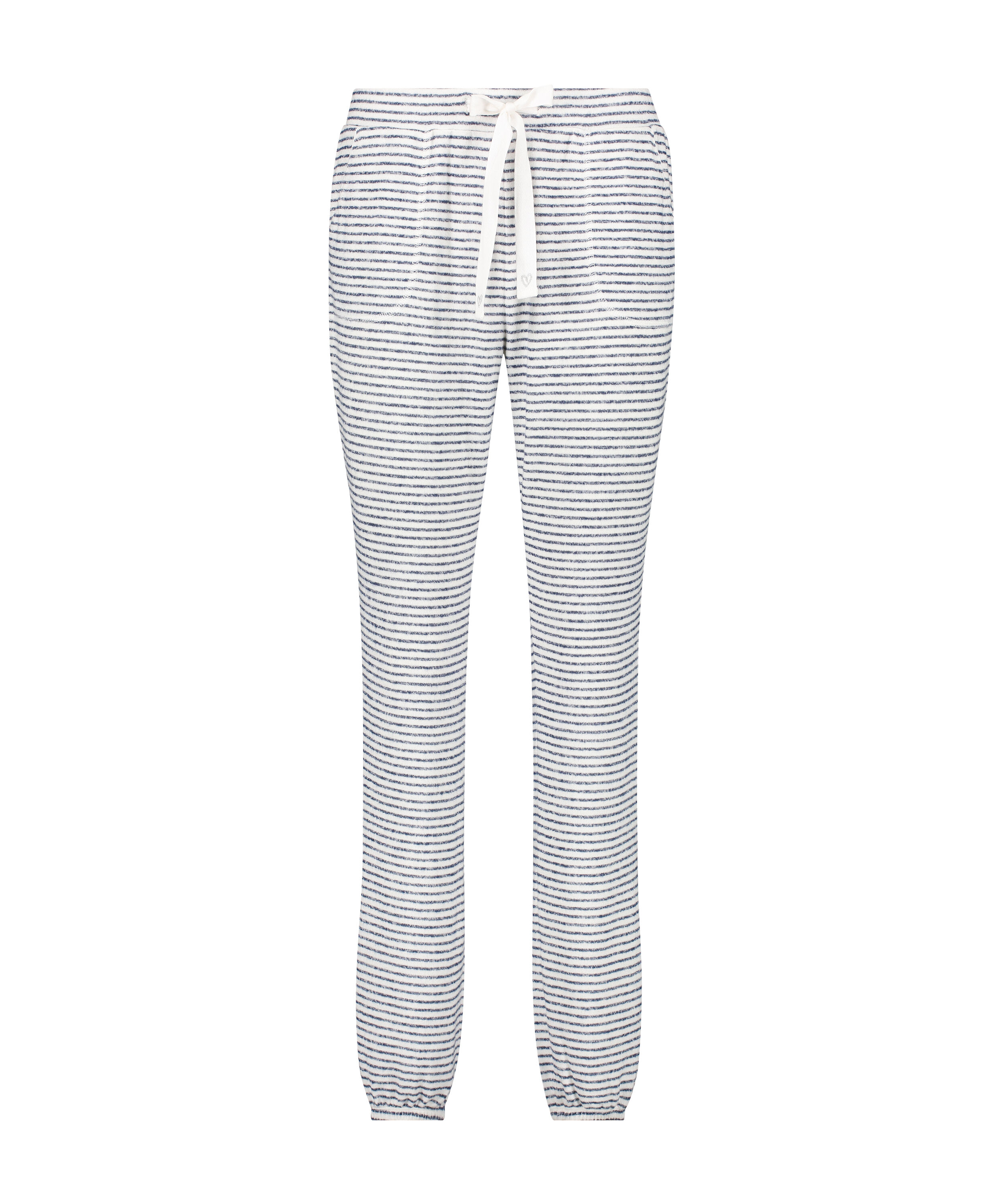 Brushed Stripe Pyjama Pants, Blue