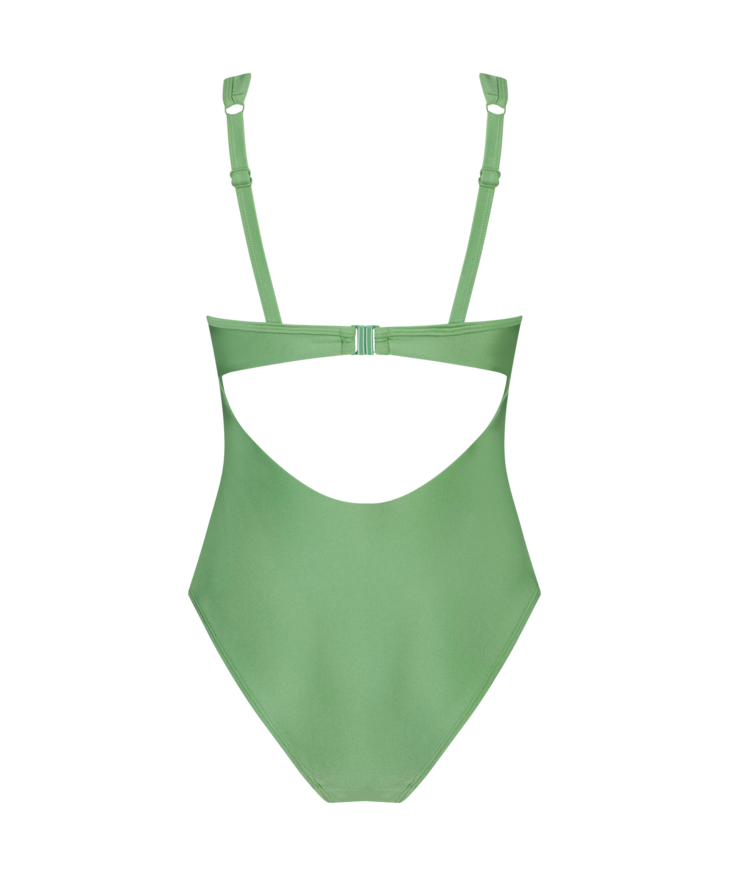 Mauritius high swimsuit, Green, main