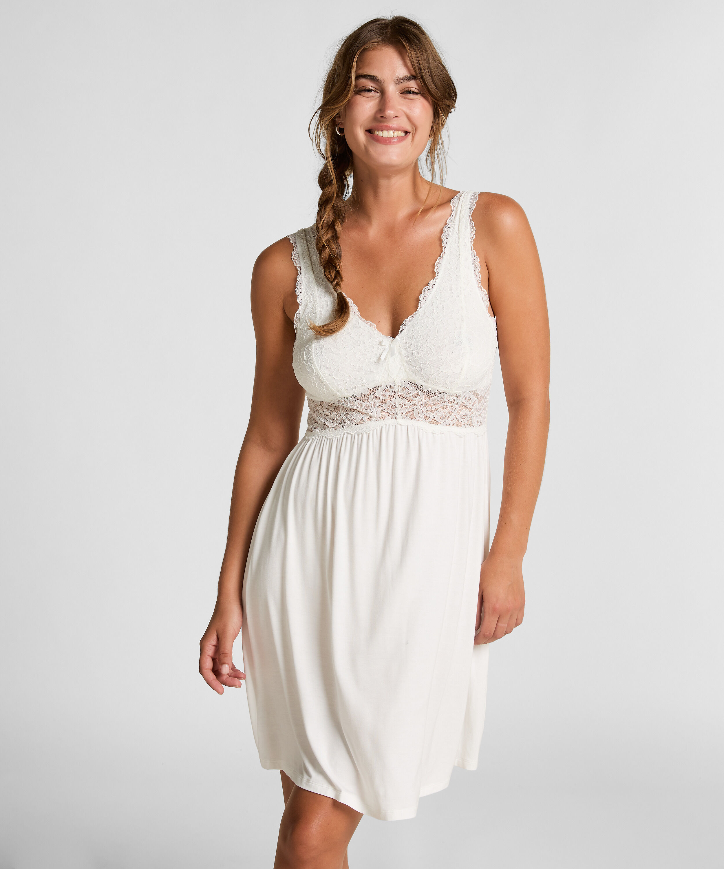 Nora Lace Slip Dress