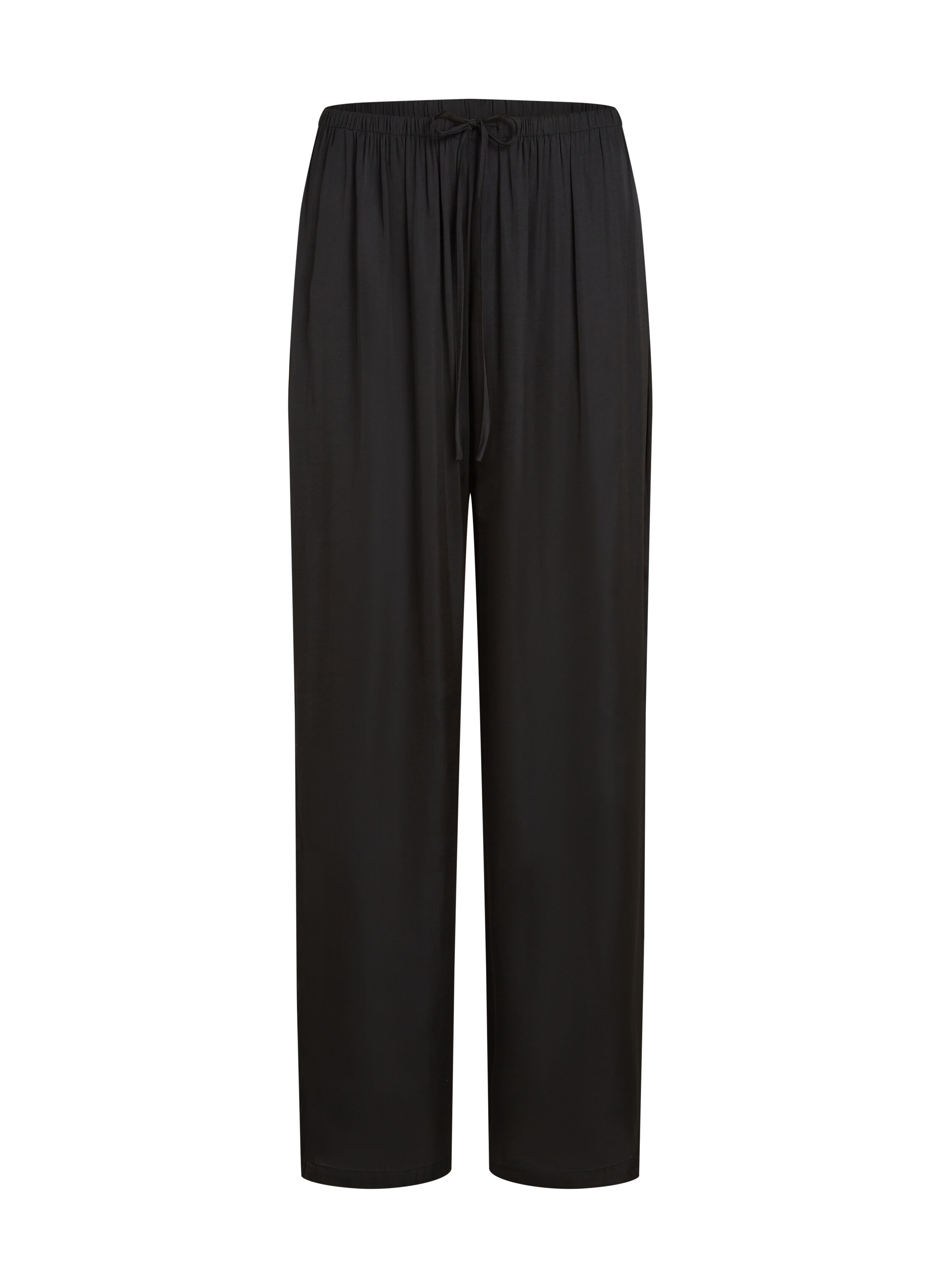 Beach Satin Pant, Black