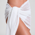 Beach Knit Pareo, White