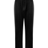 Velvet Pyjama Pants, Black