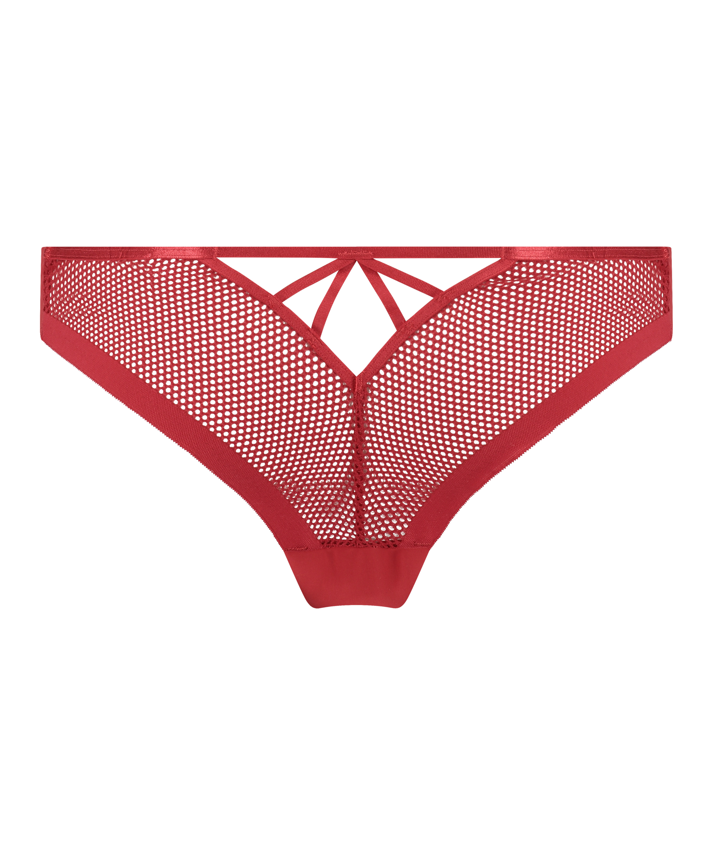 Invisible Fishnet Brazilian, Red, main