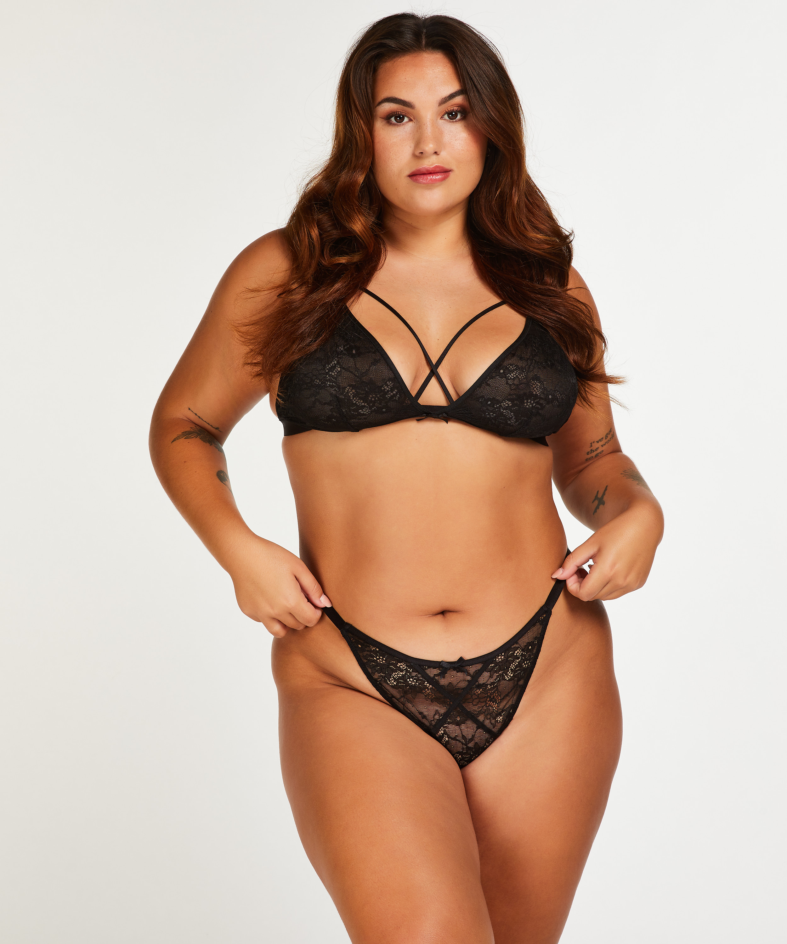 Corby Bralette, Black, main