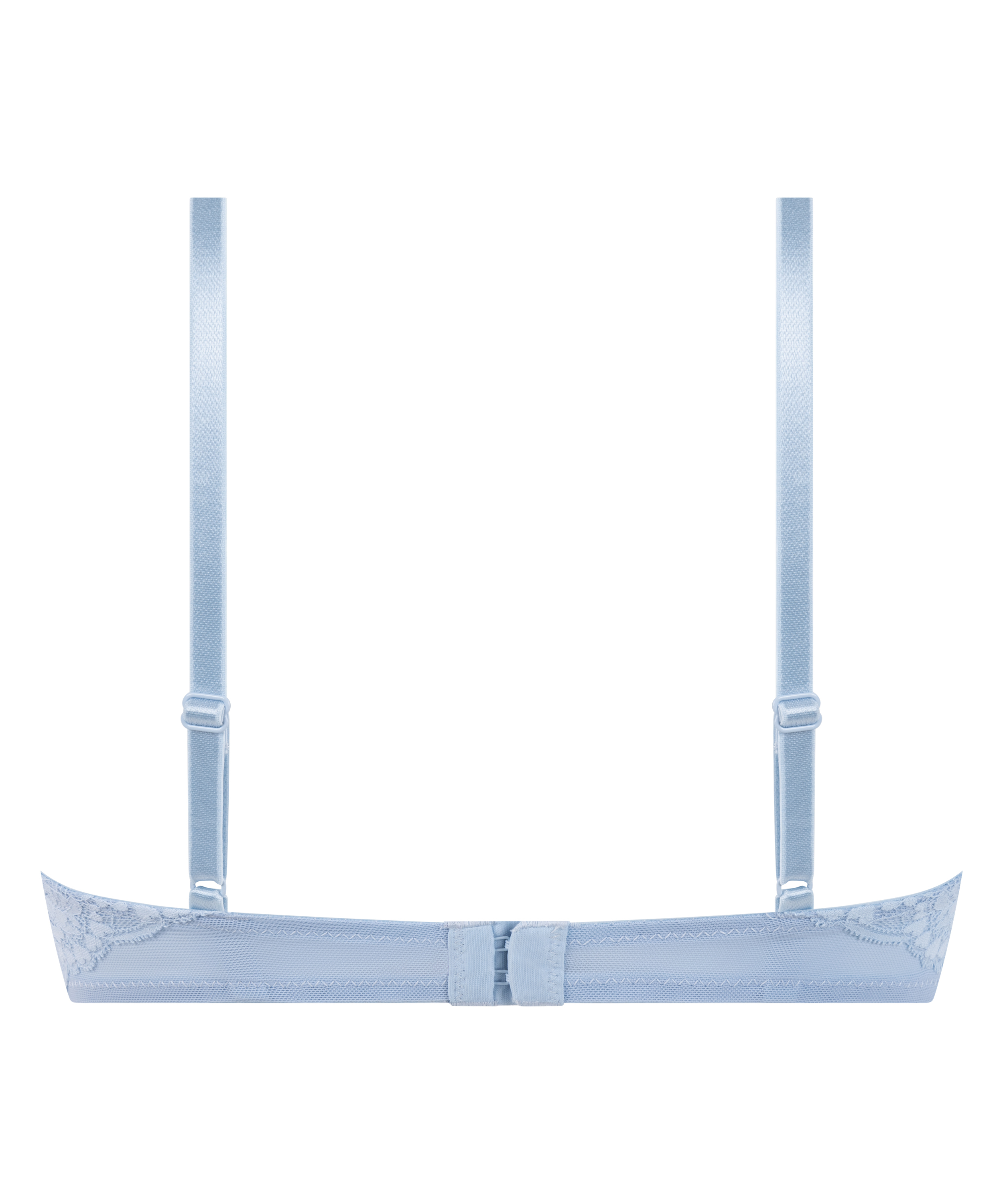 Cherry Padded Underwired Bra, Blue, main