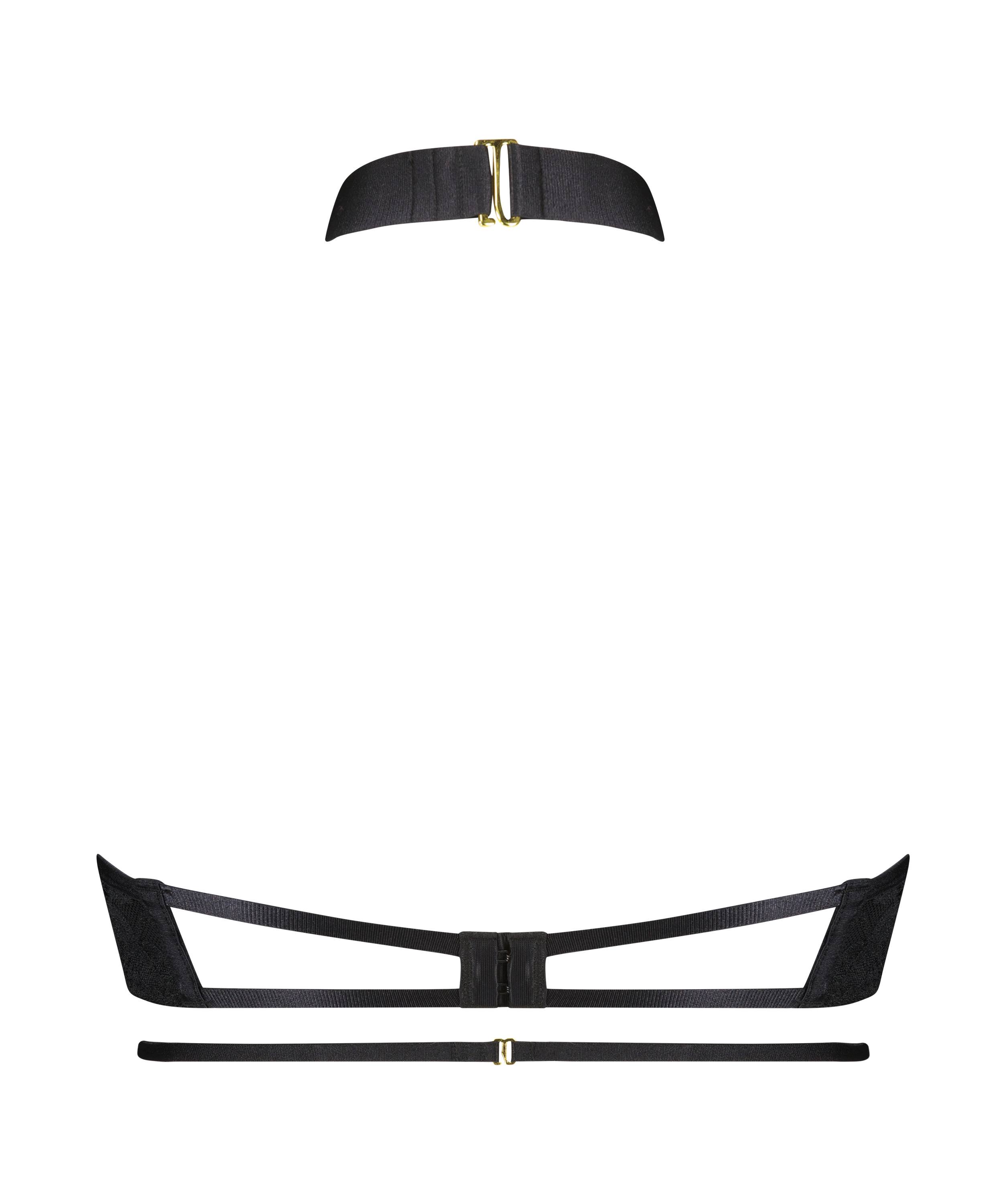 Brixton padded underwire bra, Black, main