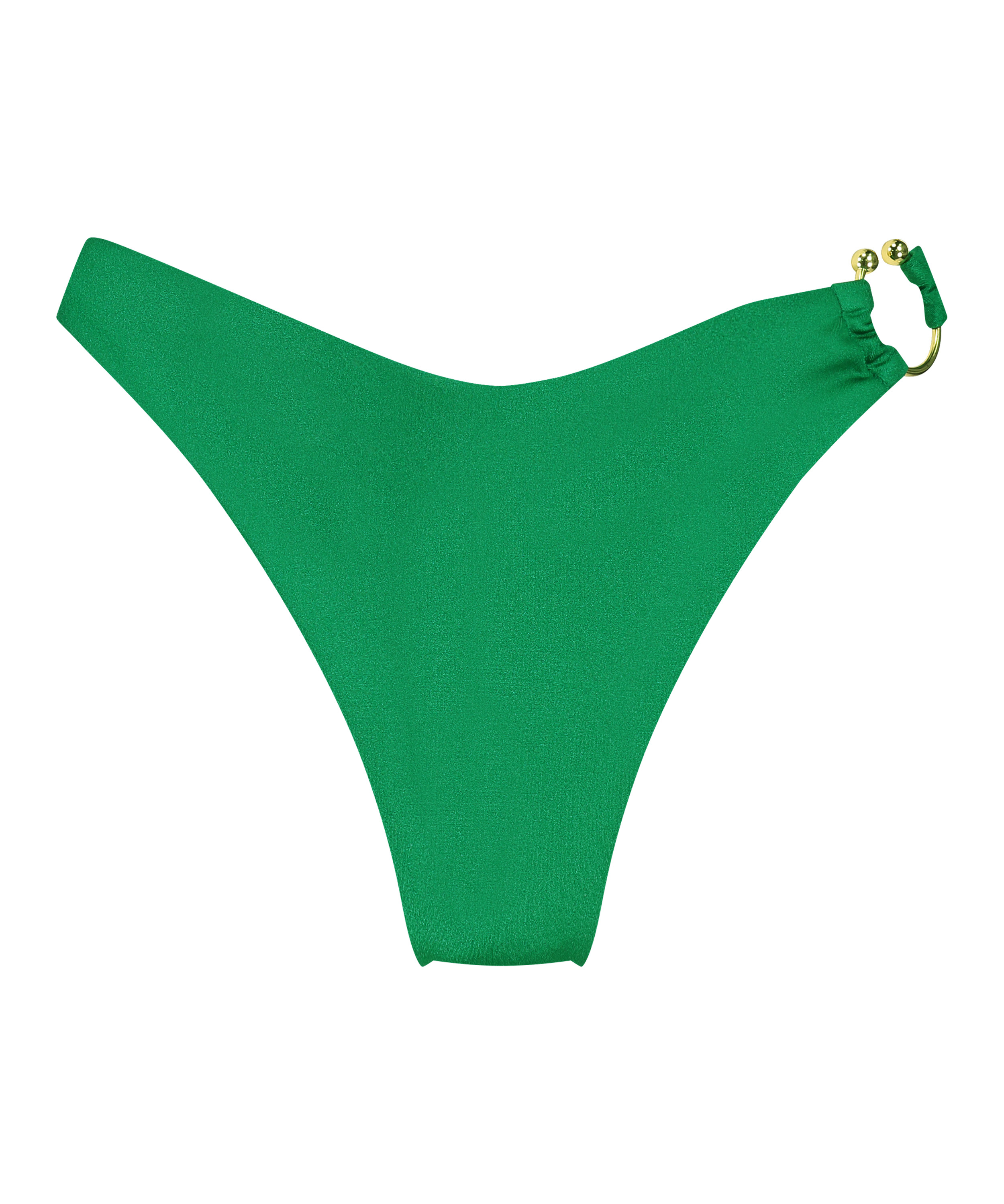 Antigua High Leg Bikini Bottom, Green, main