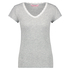 Top Rib V-Neck, Grey