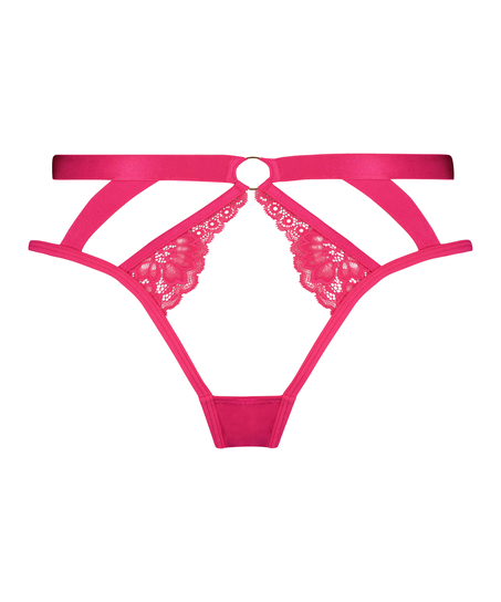 Clementine Open Crotch Brasilian, Pink