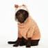 Dog's Fleece Onesie, Brown
