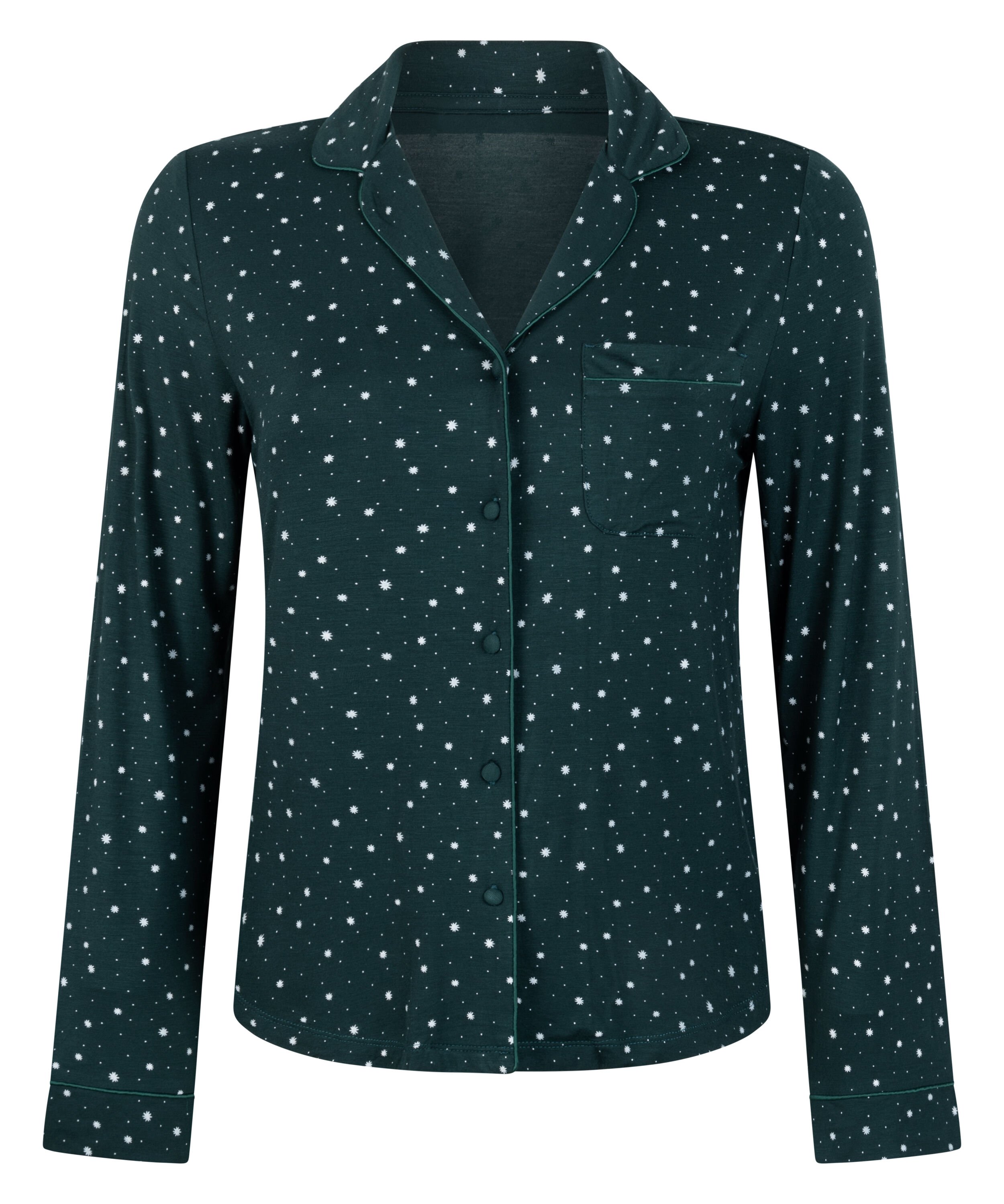 Essential Jersey Long-Sleeved Jacket, Green