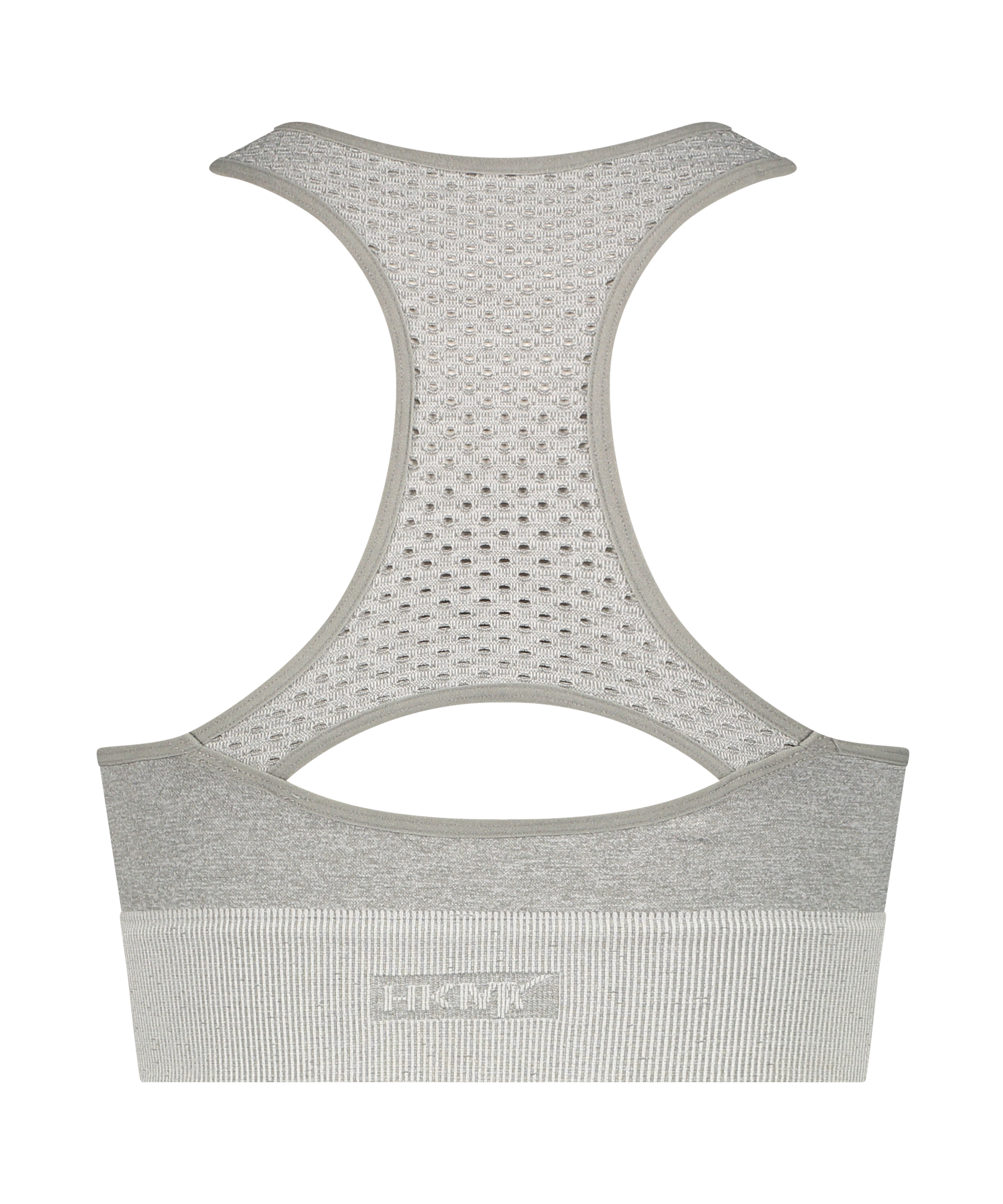 HKMX The Bionic seamless sports bra Level 2, Grey, main