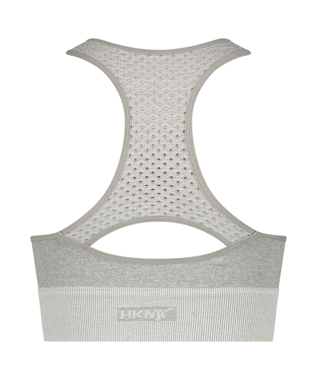 HKMX The Bionic seamless sports bra Level 2, Grey