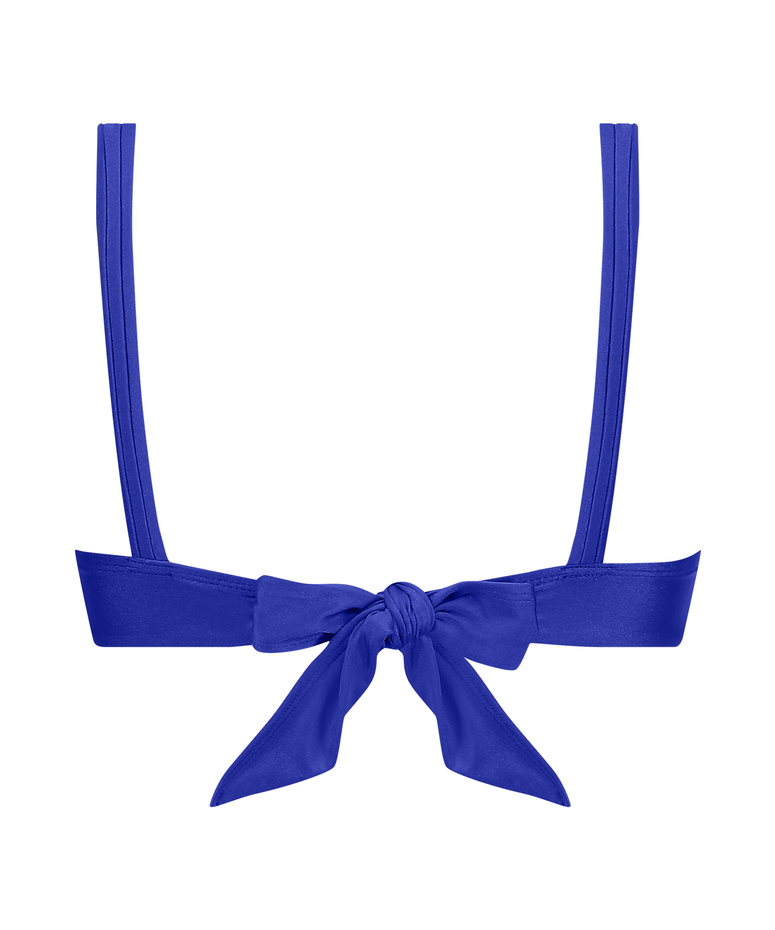 Santorini Triangle Bikini Top, Blue, main