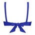 Santorini Triangle Bikini Top, Blue