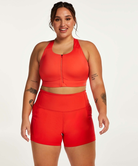HKMX Sports bra The Pro Athlete Level 3, Red