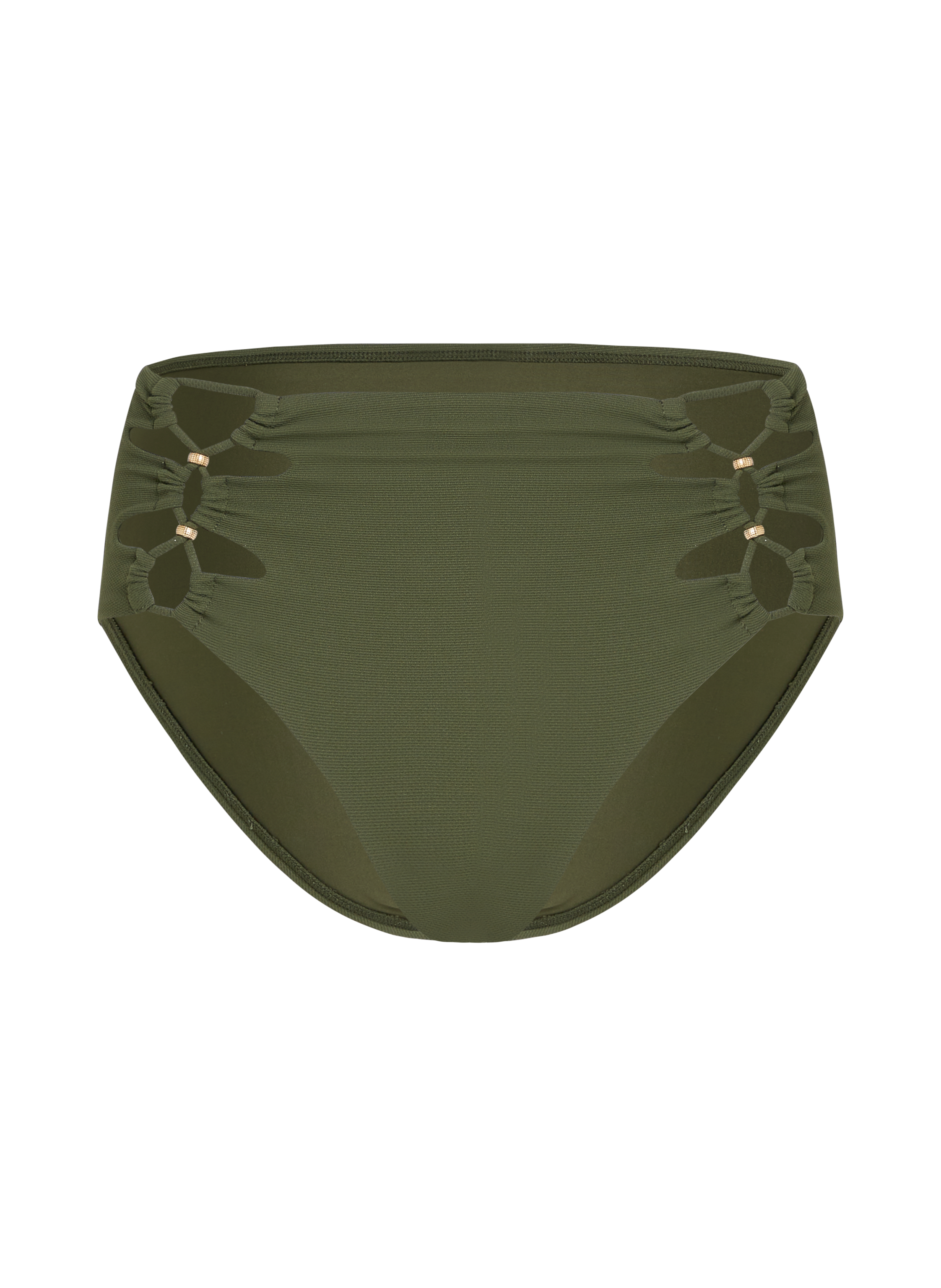 Holbox Rio Bikini Bottoms, Green, main