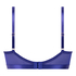Sable Padded Underwired Push-up Bra, Blue