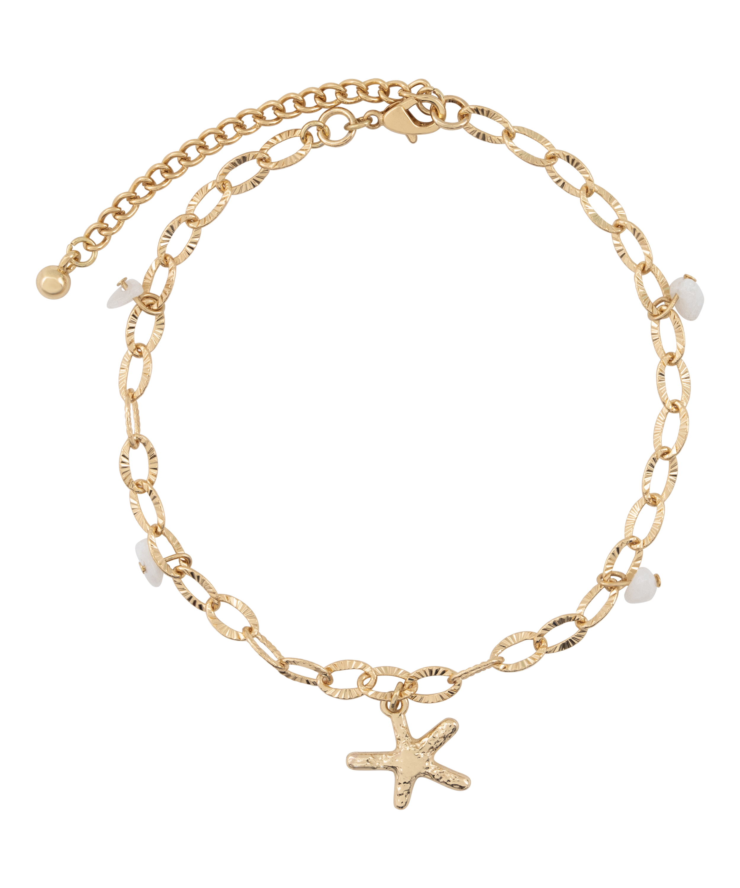Starfisch Anklet, Yellow, main