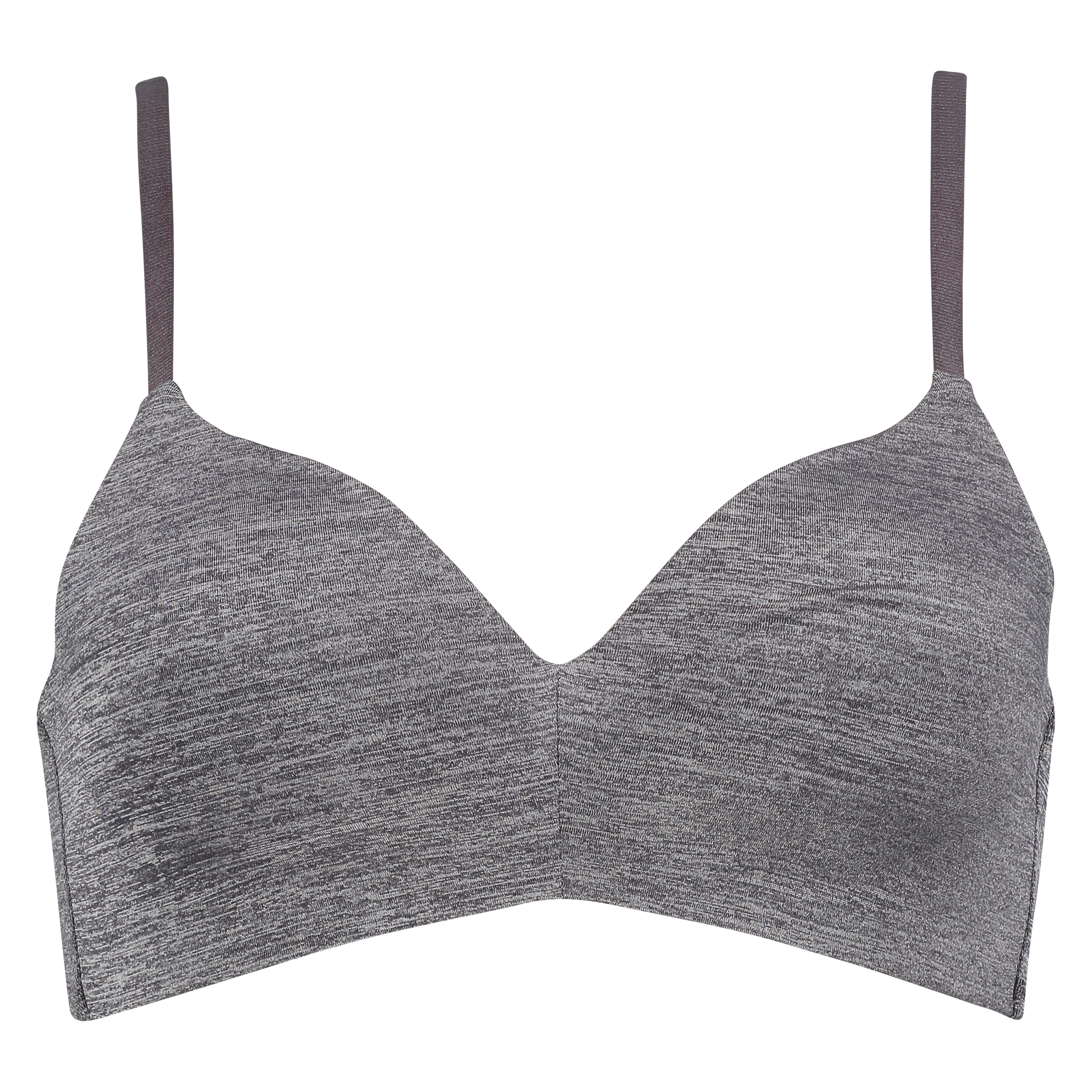 Padded non-wired bra Rebecca, Grey, main