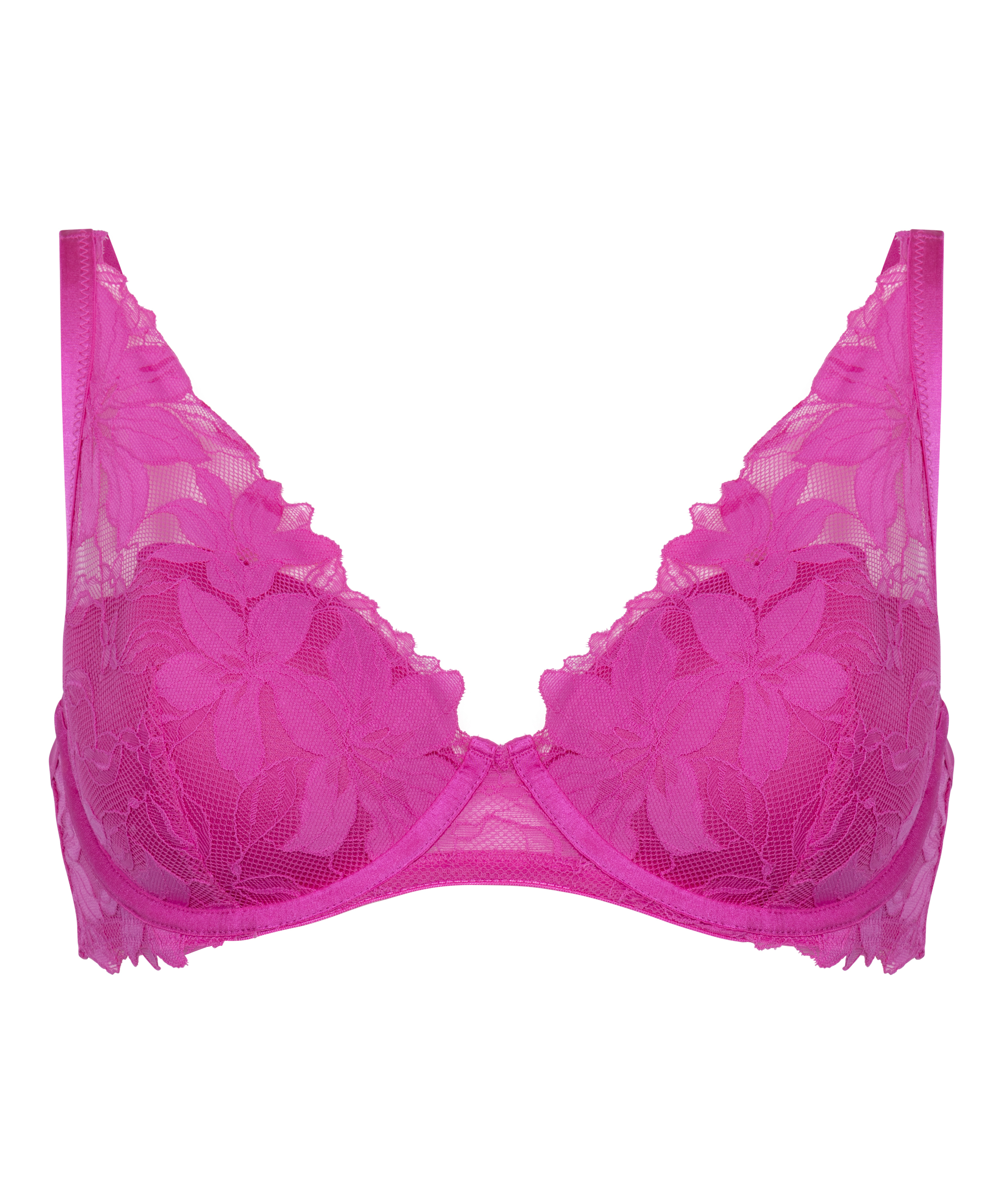 Ingrid Padded Underwired Bra, Pink, main