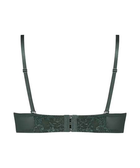 Reeva Padded Strapless Underwired Bra, Green